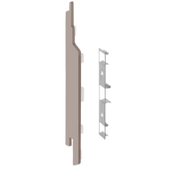 Keralit eindkap+connector links (2860) voor 2814 (5 stuks) 143 mm