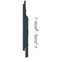 Keralit eindkap+connector links (2860) voor 2814 (5 stuks) 143 mm
