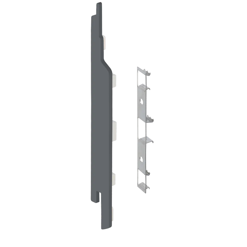Keralit eindkap+connector links (2860) voor 2814 (5 stuks) 143 mm