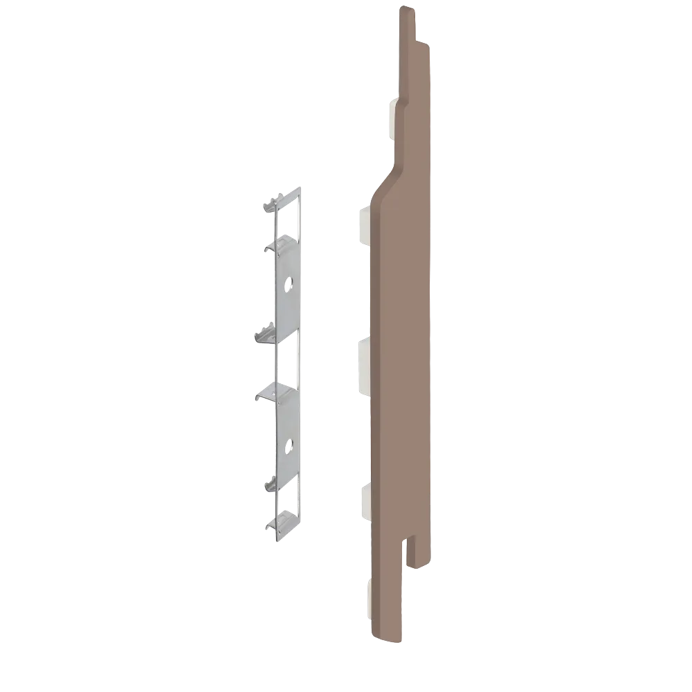 Keralit eindkap+connector rechts (2865) voor 2814 (5 stuks) 143 mm
