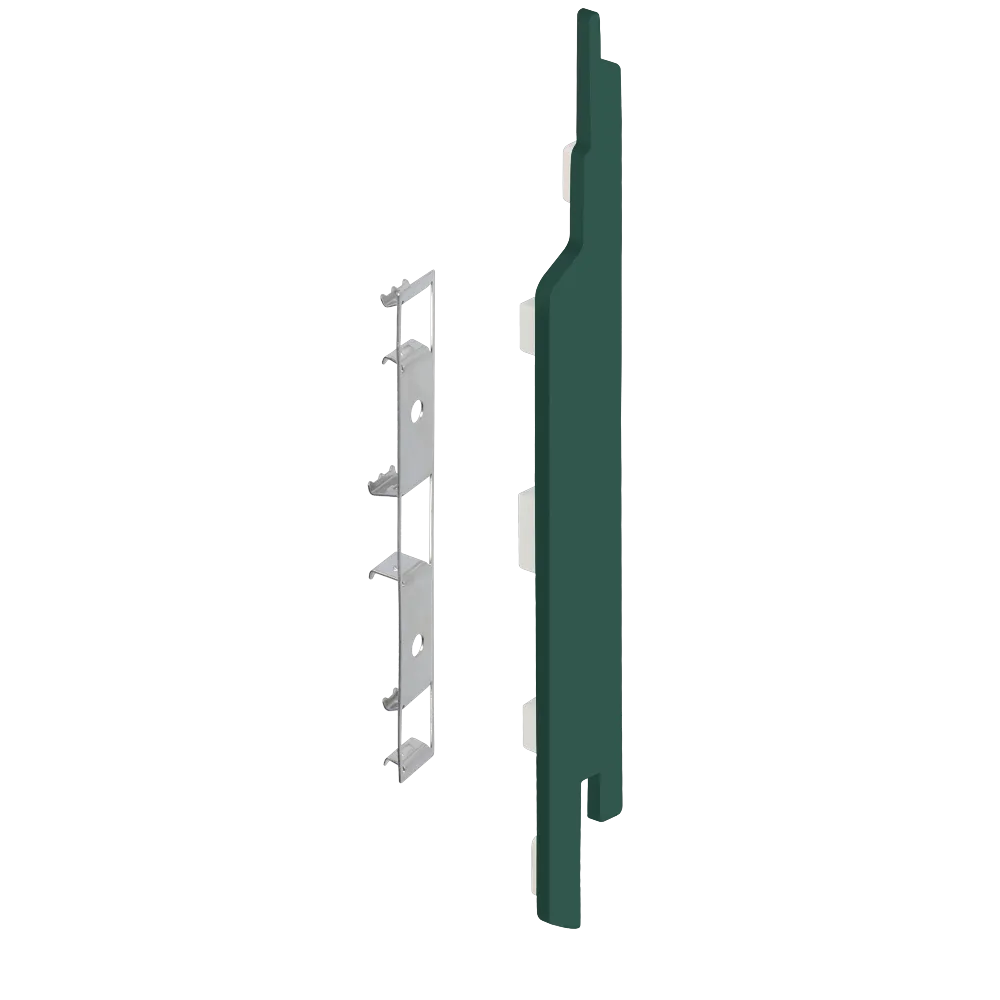 Keralit eindkap+connector rechts (2865) voor 2814 (5 stuks) 143 mm
