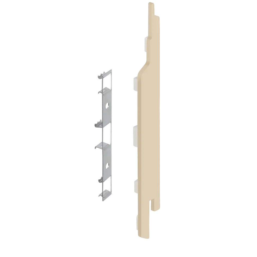 Keralit eindkap+connector rechts (2865) voor 2814 (5 stuks) 143 mm