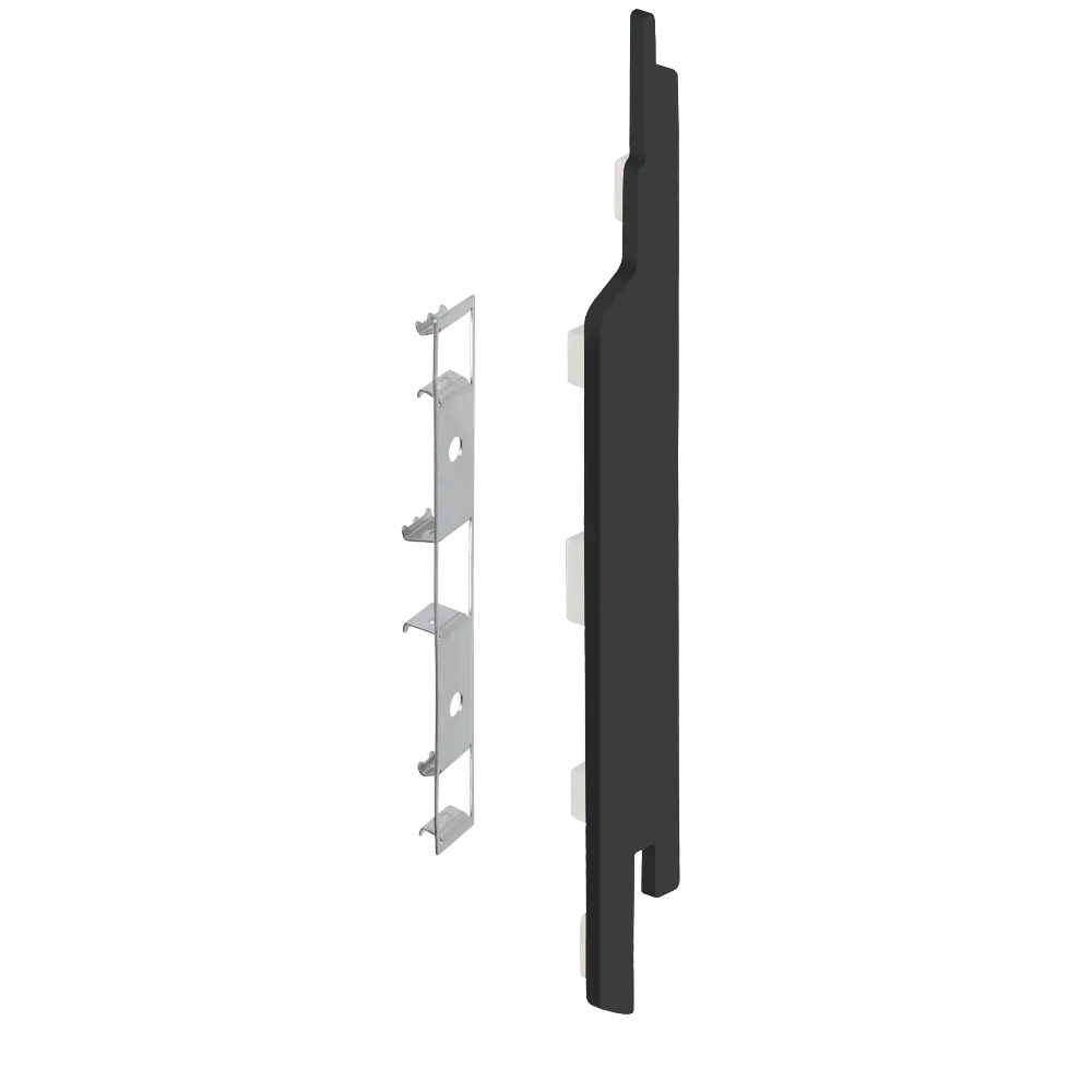 Keralit eindkap+connector rechts (2865) voor 2814 (5 stuks) 143 mm