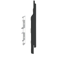 Keralit eindkap+connector rechts (2865) voor 2814 (5 stuks) 143 mm