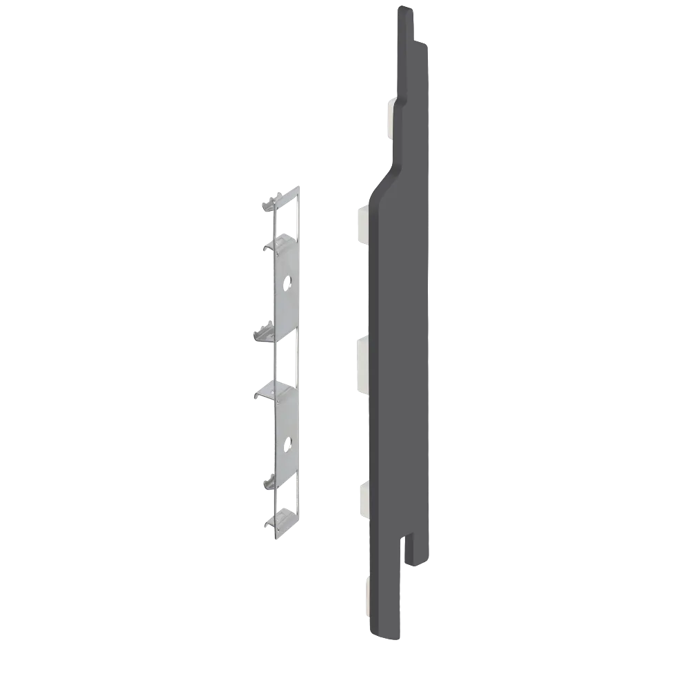 Keralit eindkap+connector rechts (2865) voor 2814 (5 stuks) 143 mm