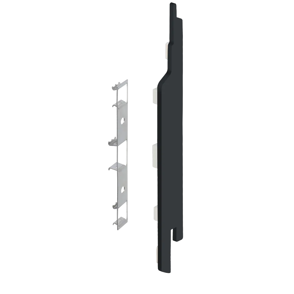Keralit eindkap+connector rechts (2865) voor 2814 (5 stuks) 143 mm