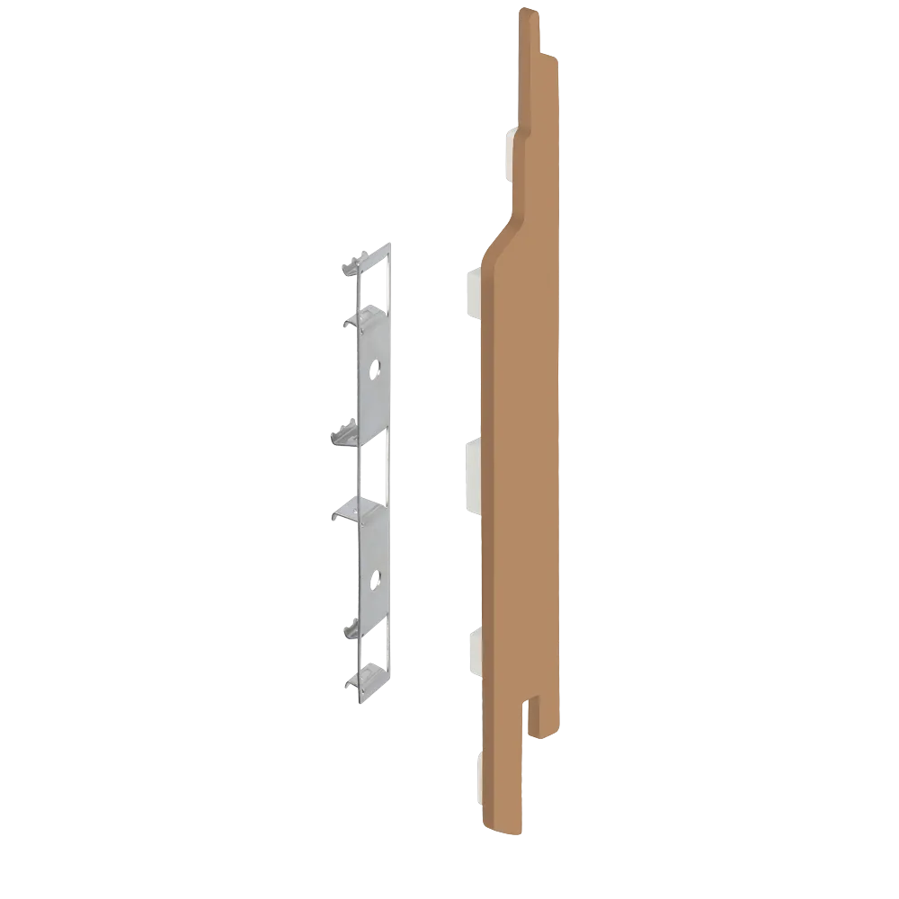 Keralit eindkap+connector rechts (2865) voor 2814 (5 stuks) 143 mm