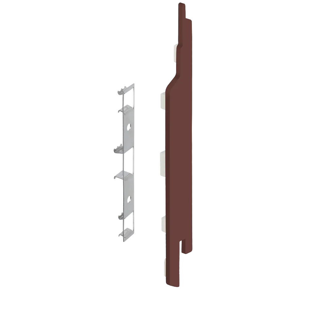 Keralit eindkap+connector rechts (2865) voor 2814 (5 stuks) 143 mm