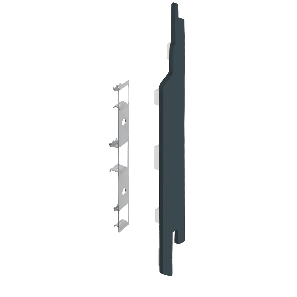 Keralit eindkap+connector rechts (2865) voor 2814 (5 stuks) 143 mm