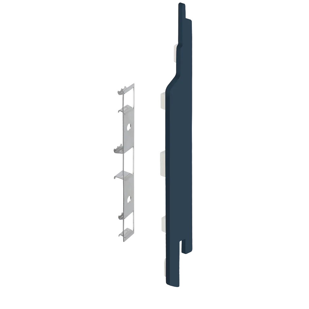 Keralit eindkap+connector rechts (2865) voor 2814 (5 stuks) 143 mm