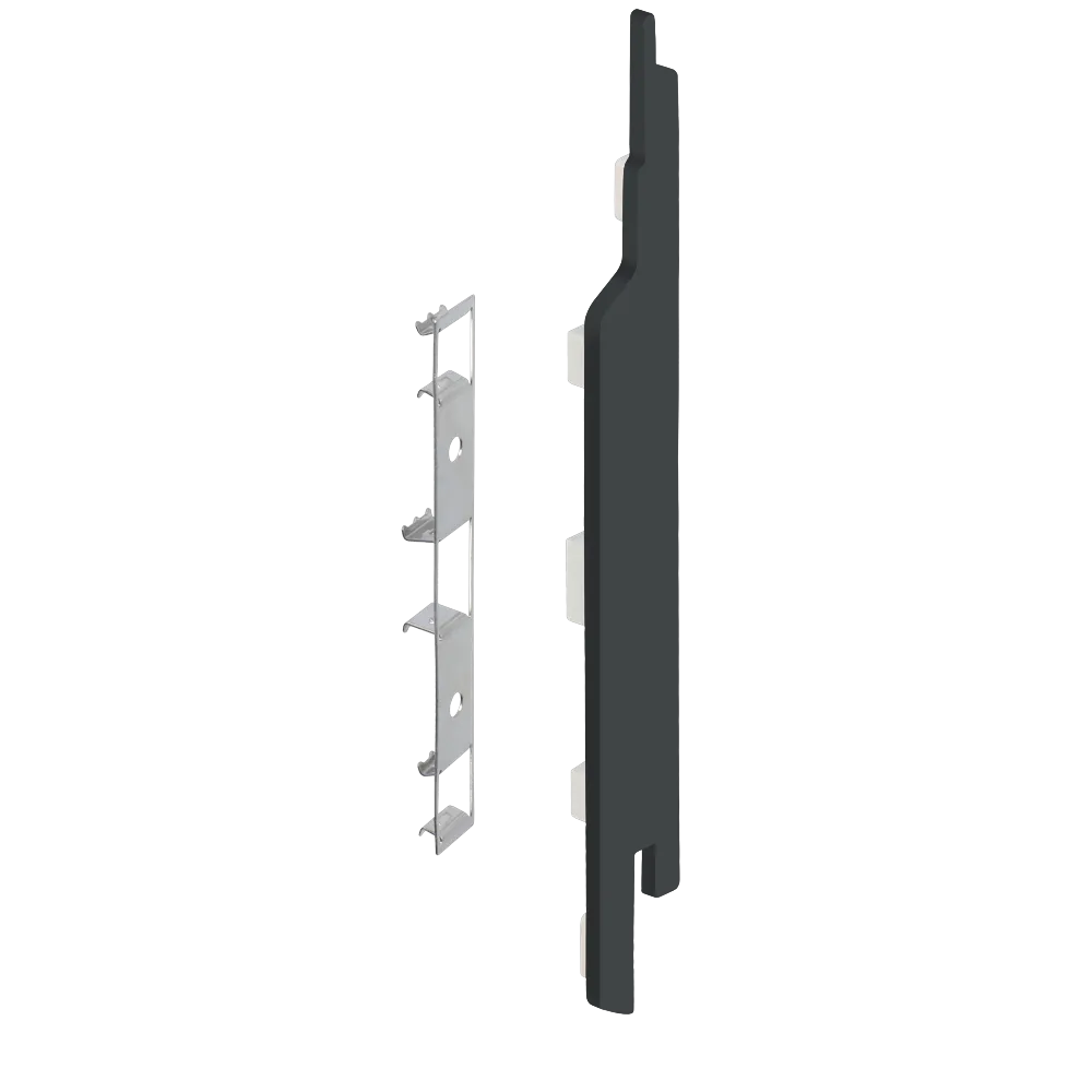 Keralit eindkap+connector rechts (2865) voor 2814 (5 stuks) 143 mm