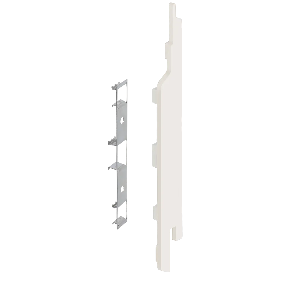 Keralit eindkap+connector rechts (2865) voor 2814 (5 stuks) 143 mm