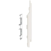 Keralit eindkap+connector rechts (2865) voor 2814 (5 stuks) 143 mm