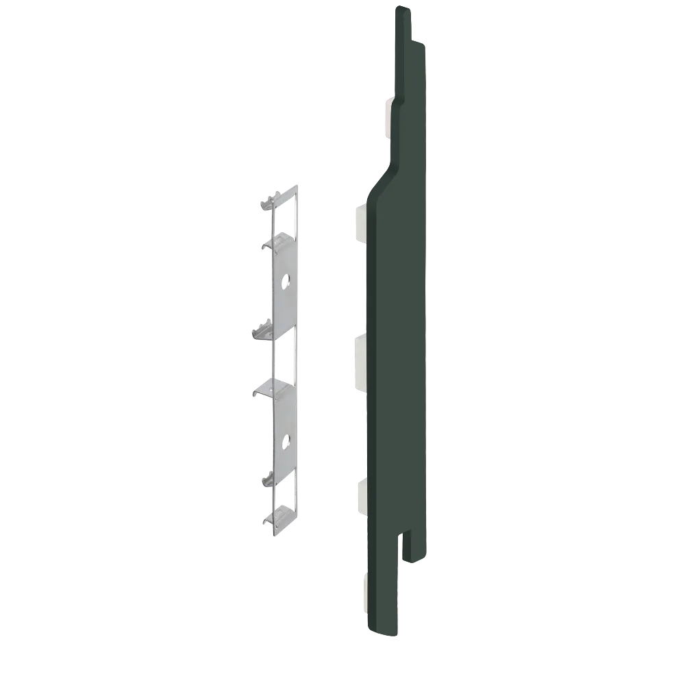 Keralit eindkap+connector rechts (2865) voor 2814 (5 stuks) 143 mm