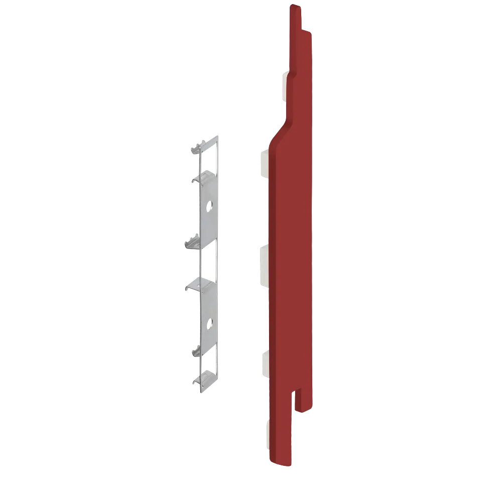 Keralit eindkap+connector rechts (2865) voor 2814 (5 stuks) 143 mm