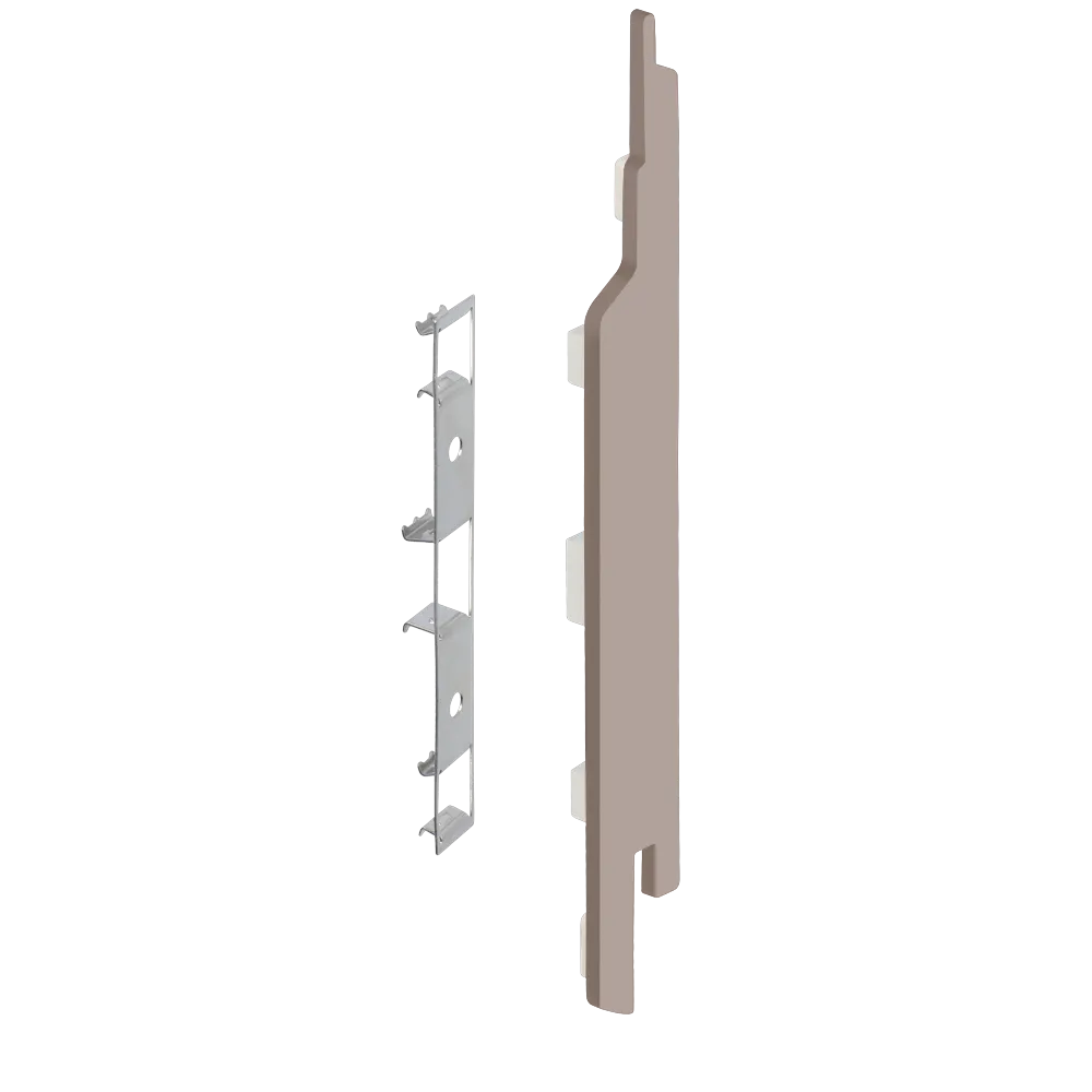 Keralit eindkap+connector rechts (2865) voor 2814 (5 stuks) 143 mm