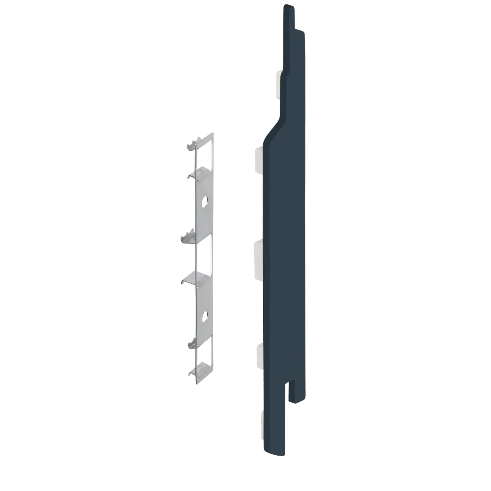 Keralit eindkap+connector rechts (2865) voor 2814 (5 stuks) 143 mm