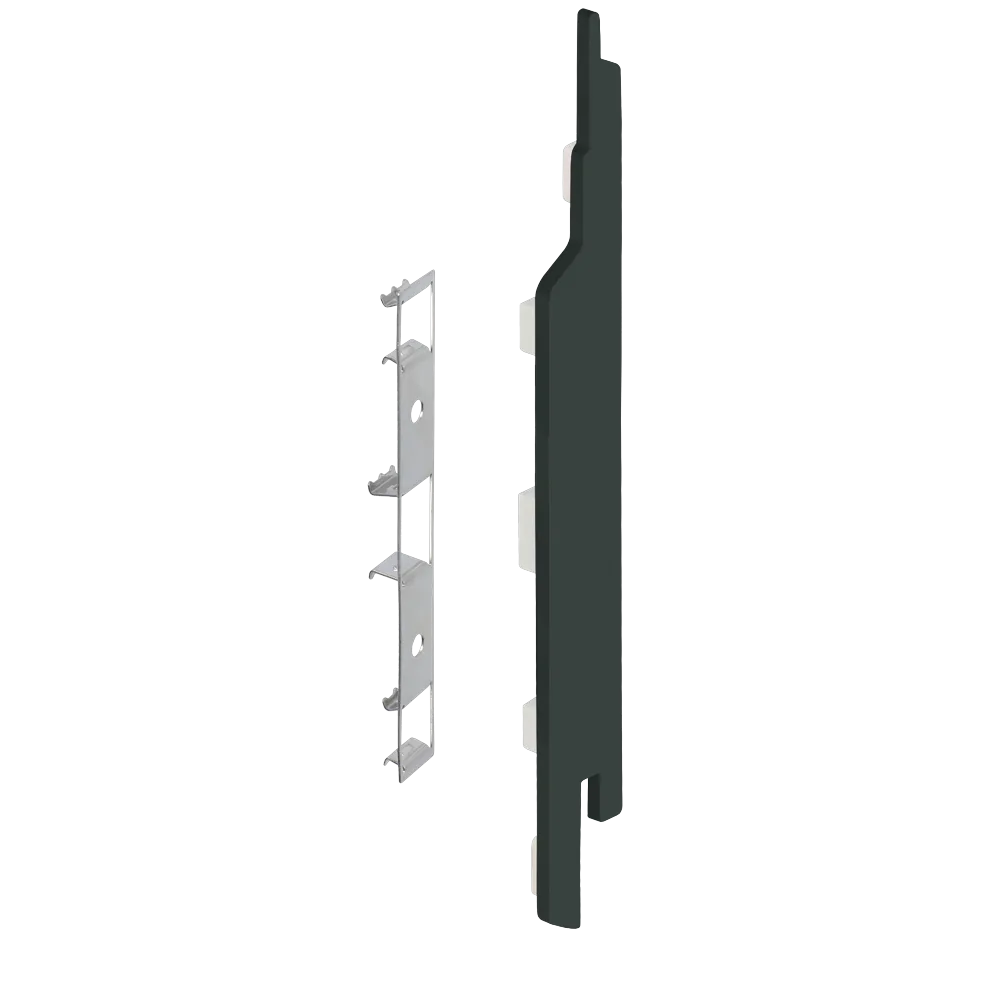 Keralit eindkap+connector rechts (2865) voor 2814 (5 stuks) 143 mm