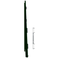 Keralit eindkap+connector links 177 mm (2874) voor 2817 (5 stuks)