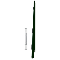 Keralit eindkap+connector rechts 177 mm (2875) voor 2817 (5 stuks)