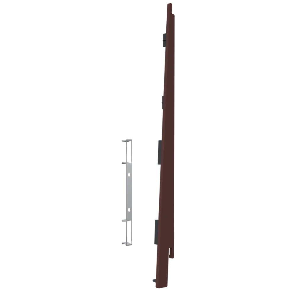 Keralit eindkap+connector rechts 177 mm (2875) voor 2817 (5 stuks)