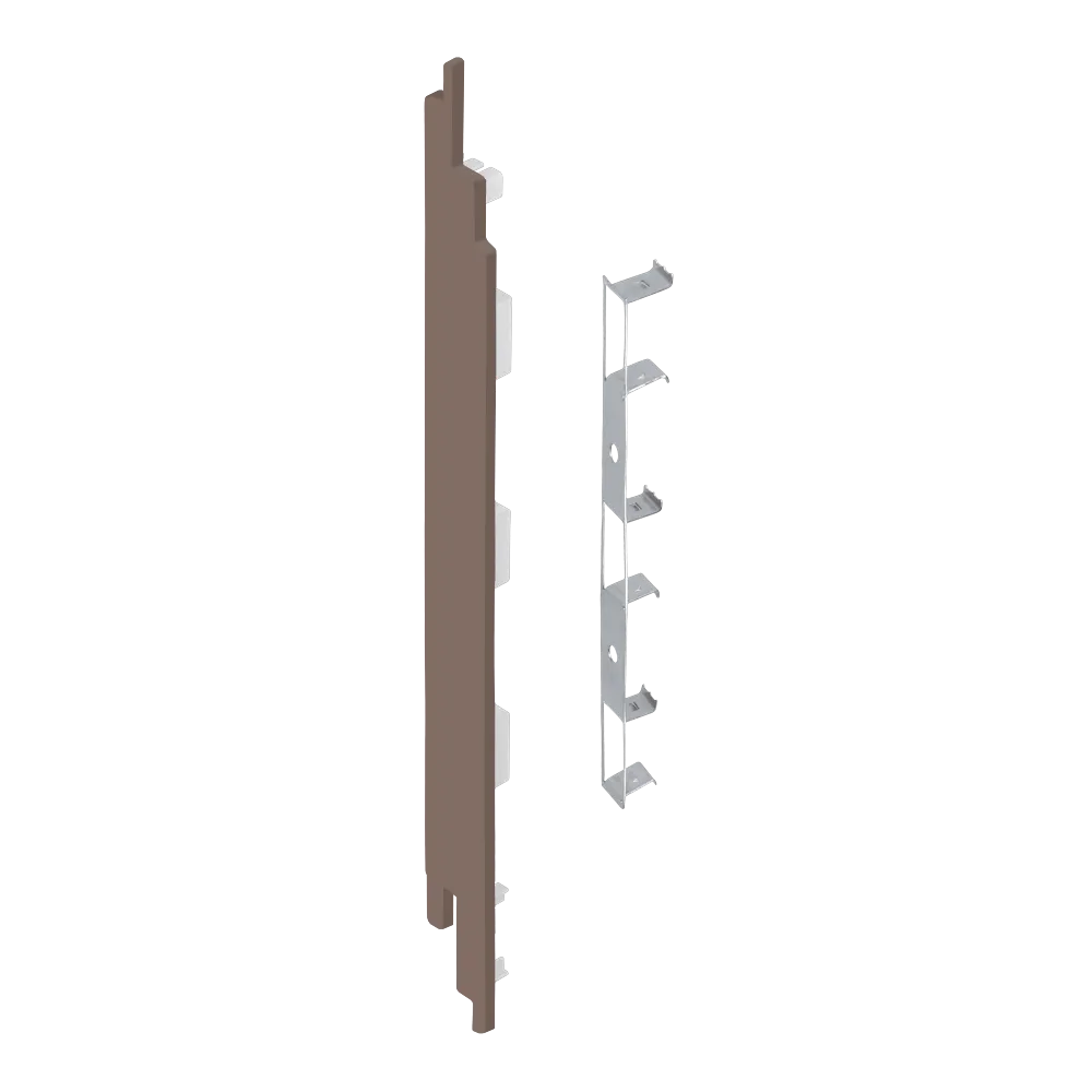 Keralit eindkap+connector links 190 mm (2884) voor 2819 (5 stuks)