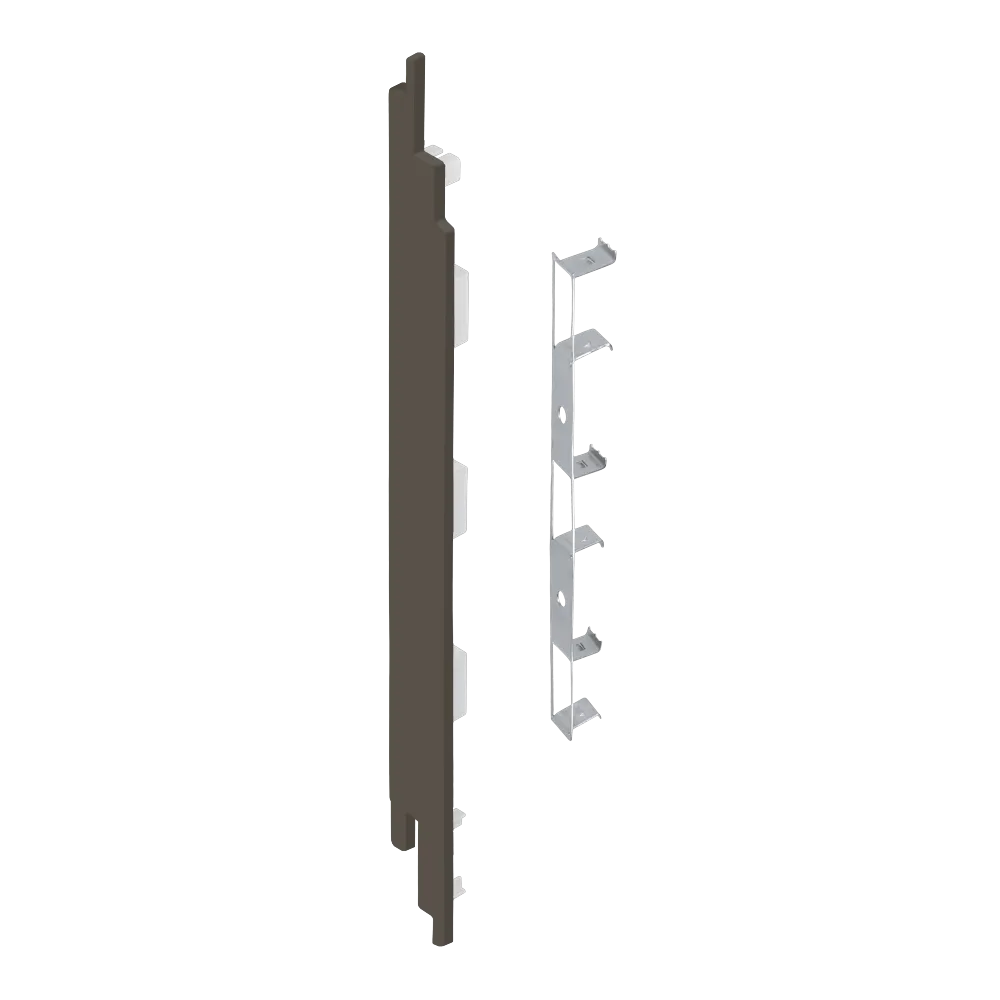 Keralit eindkap+connector links 190 mm (2884) voor 2819 (5 stuks)