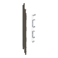 Keralit eindkap+connector links 190 mm (2884) voor 2819 (5 stuks)