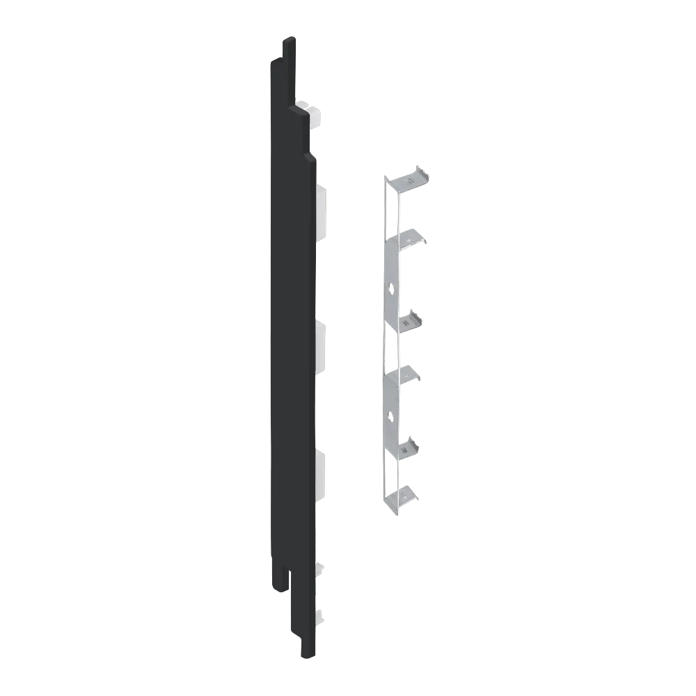 Keralit eindkap+connector links 190 mm (2884) voor 2819 (5 stuks)