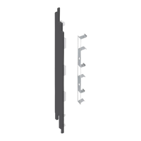 Keralit eindkap+connector links 190 mm (2884) voor 2819 (5 stuks)