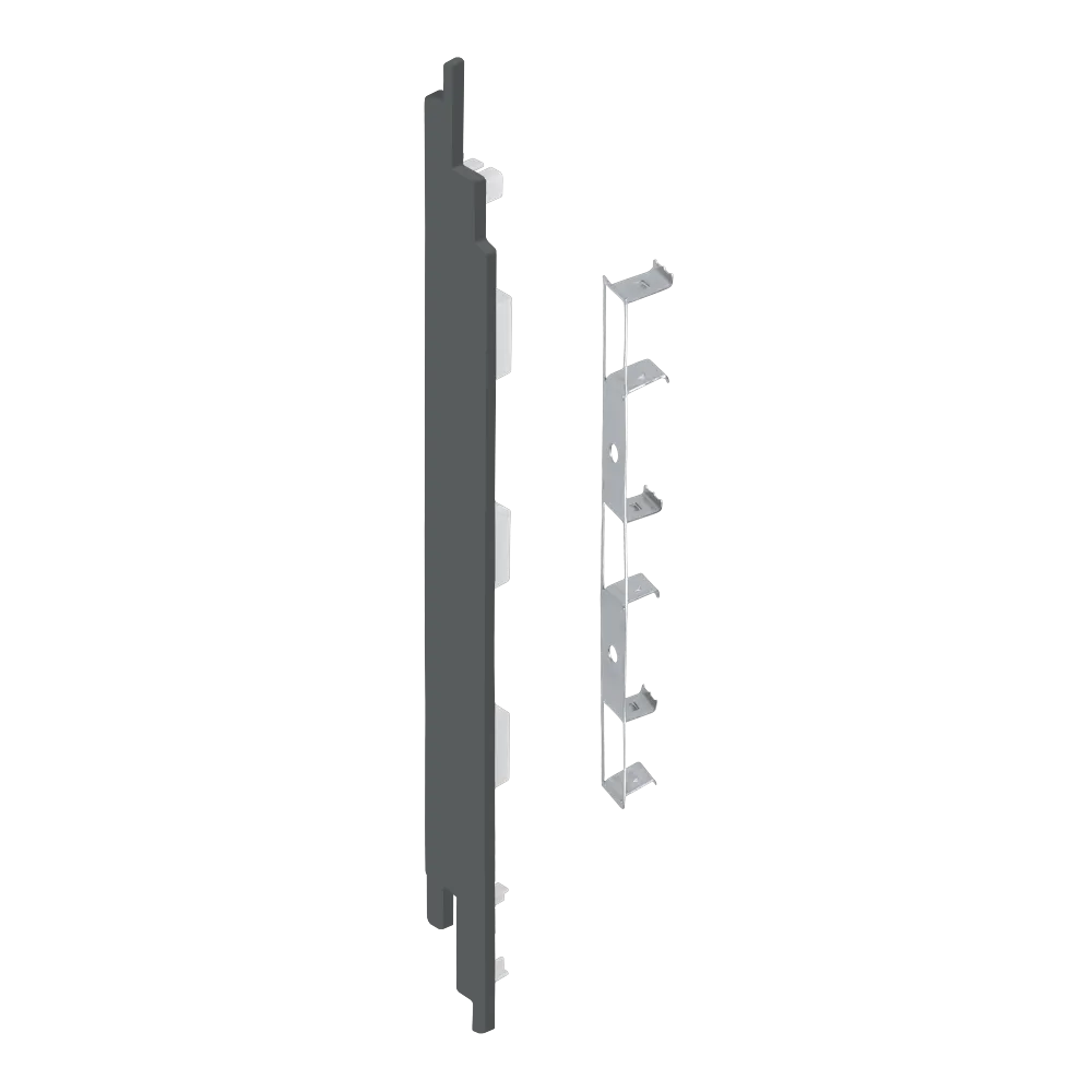 Keralit eindkap+connector links 190 mm (2884) voor 2819 (5 stuks)