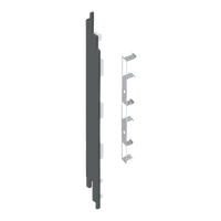 Keralit eindkap+connector links 190 mm (2884) voor 2819 (5 stuks)