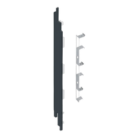 Keralit eindkap+connector links 190 mm (2884) voor 2819 (5 stuks)