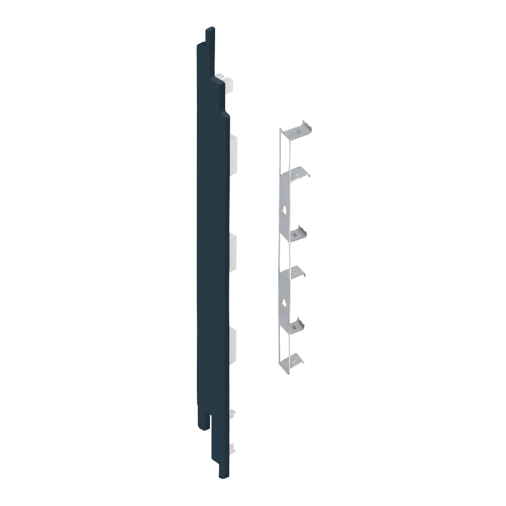 Keralit eindkap+connector links 190 mm (2884) voor 2819 (5 stuks)