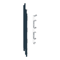 Keralit eindkap+connector links 190 mm (2884) voor 2819 (5 stuks)
