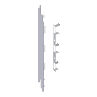 Keralit eindkap+connector links 190 mm (2884) voor 2819 (5 stuks)