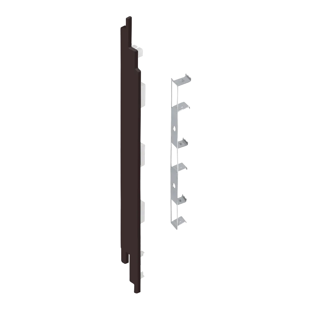 Keralit eindkap+connector links 190 mm (2884) voor 2819 (5 stuks)