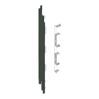 Keralit eindkap+connector links 190 mm (2884) voor 2819 (5 stuks)