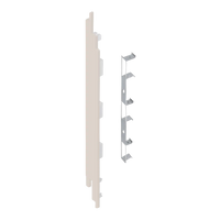 Keralit eindkap+connector links 190 mm (2884) voor 2819 (5 stuks)