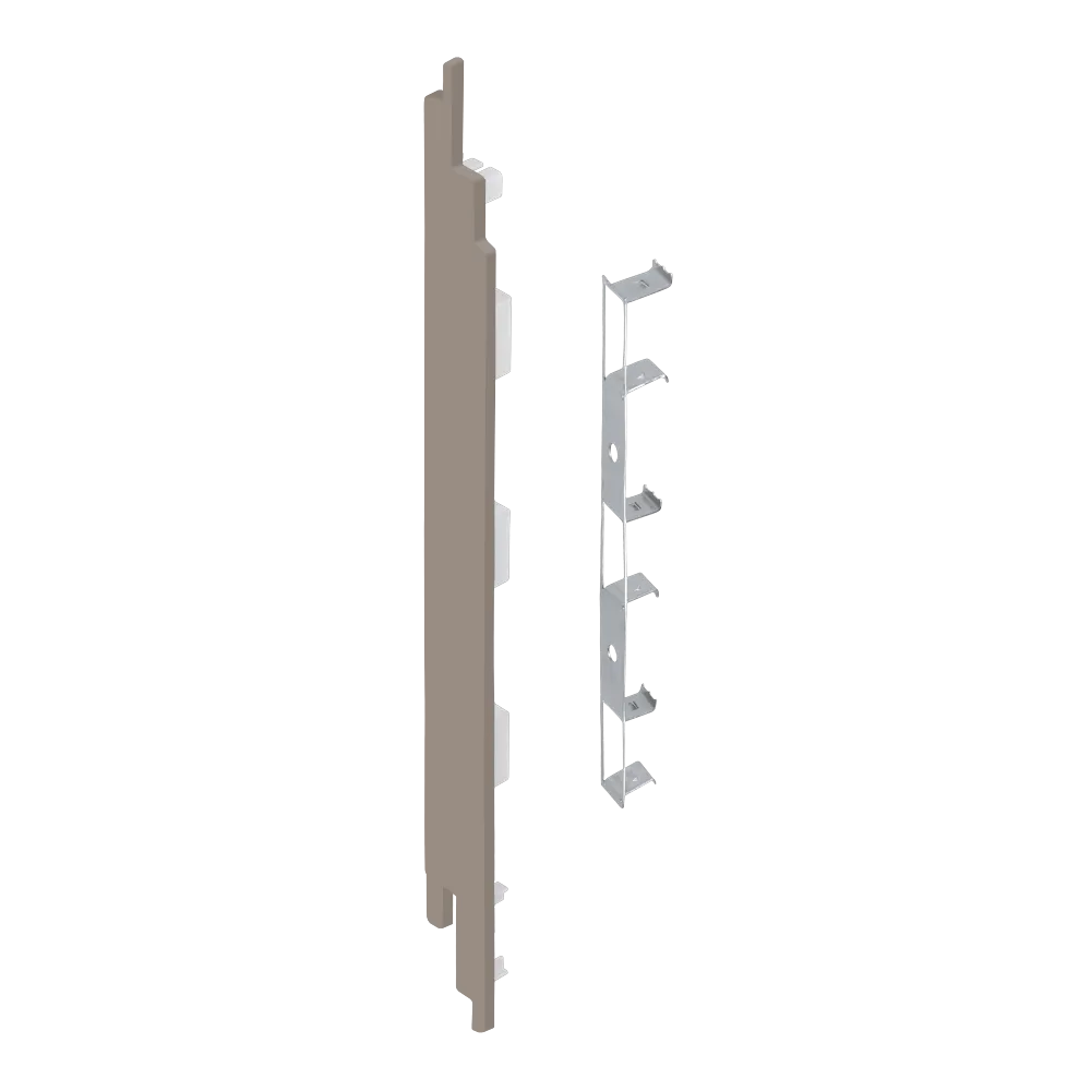 Keralit eindkap+connector links 190 mm (2884) voor 2819 (5 stuks)