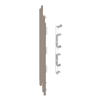 Keralit eindkap+connector links 190 mm (2884) voor 2819 (5 stuks)