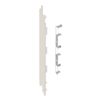 Keralit eindkap+connector links 190 mm (2884) voor 2819 (5 stuks)