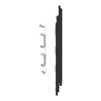 Keralit eindkap+connector rechts 190 mm (2885) voor 2819 (5 stuks)
