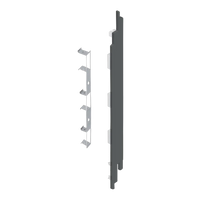 Keralit eindkap+connector rechts 190 mm (2885) voor 2819 (5 stuks)