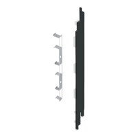 Keralit eindkap+connector rechts 190 mm (2885) voor 2819 (5 stuks)