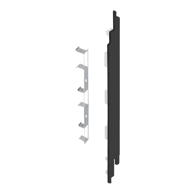 Keralit eindkap+connector rechts 190 mm (2885) voor 2819 (5 stuks)