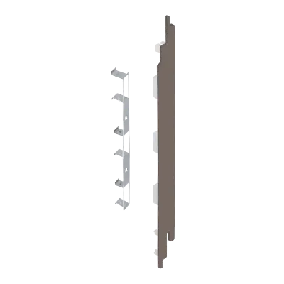 Keralit eindkap+connector rechts 190 mm (2885) voor 2819 (5 stuks)