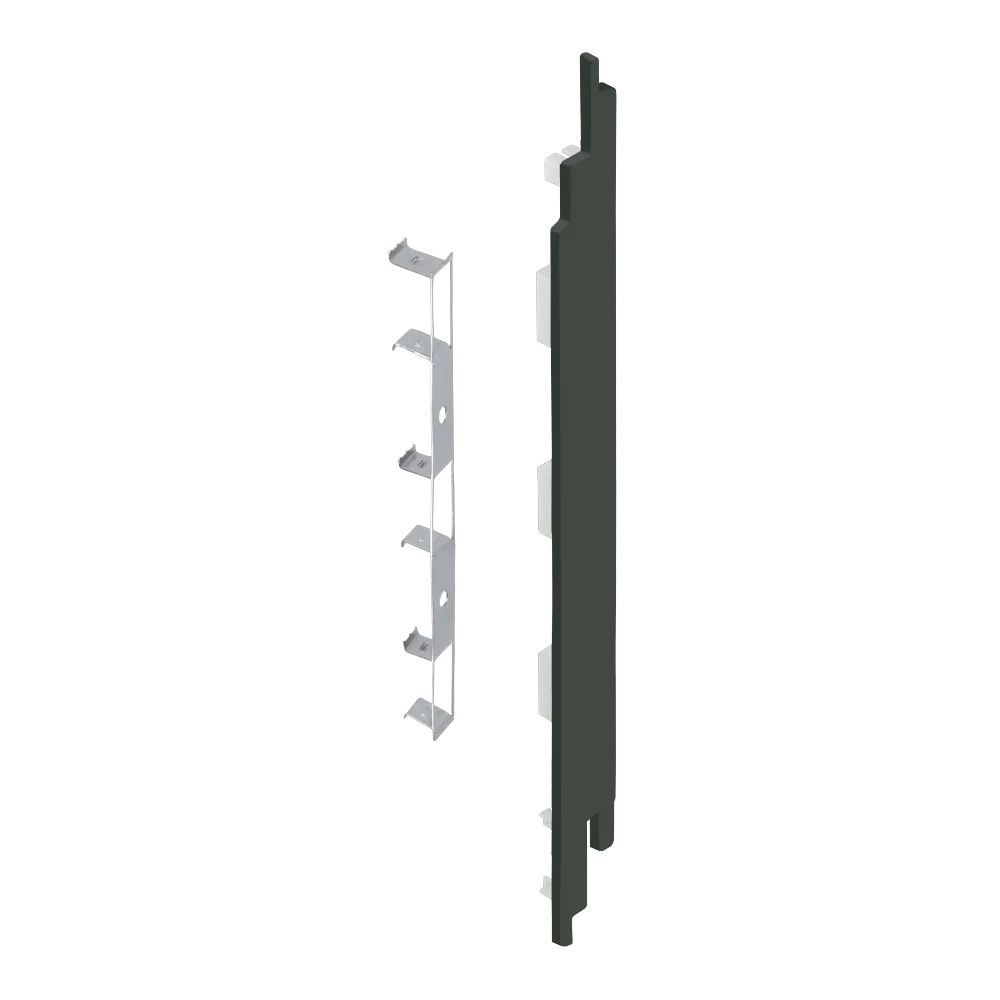 Keralit eindkap+connector rechts 190 mm (2885) voor 2819 (5 stuks)