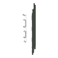 Keralit eindkap+connector rechts 190 mm (2885) voor 2819 (5 stuks)