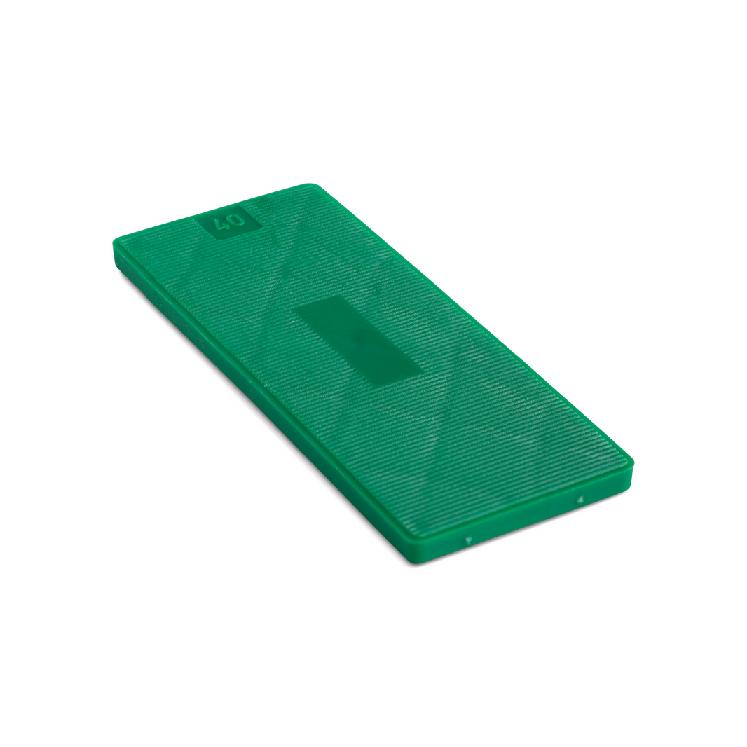 Beglazingsblokjes 100x40x5 mm (1000 per doos) (bestelnr. 0825)